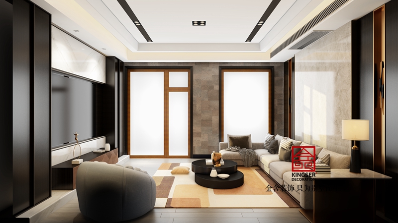 鑫界王府500平米現代極簡裝修效果圖