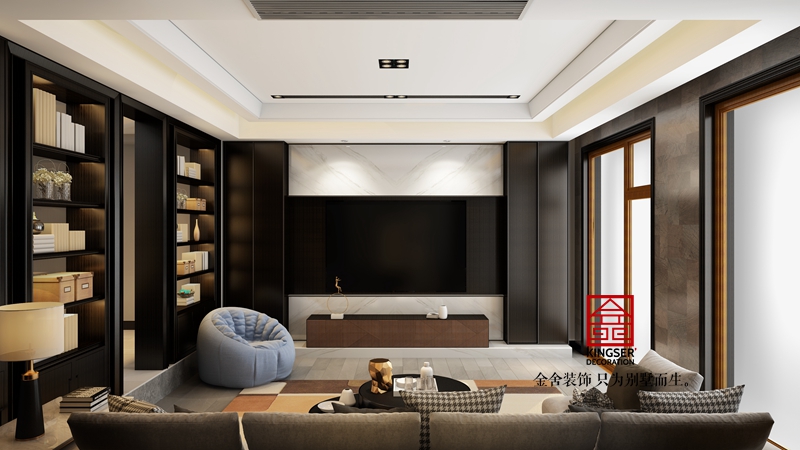 鑫界王府500平米現代極簡裝修效果圖