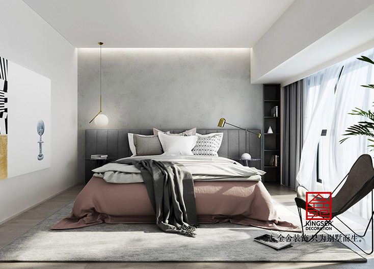 鑫界王府180現代極簡風格裝修效果圖