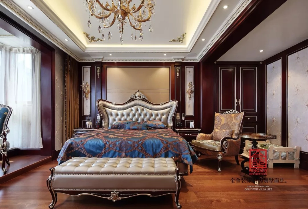 新源燕府550平米新古典風格裝修實景