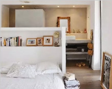 臥室床頭隔斷設計，美觀且實用