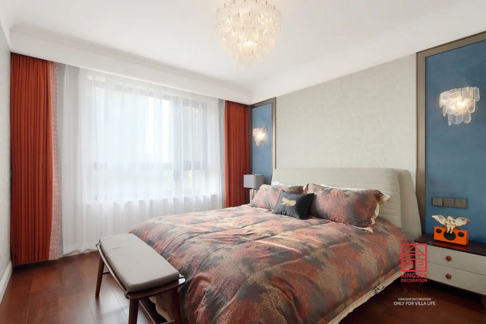 奧北公元裝修-輕奢風格-臥室