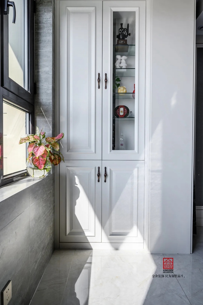 天山國賓壹號145平米簡約美式裝修實(shí)景