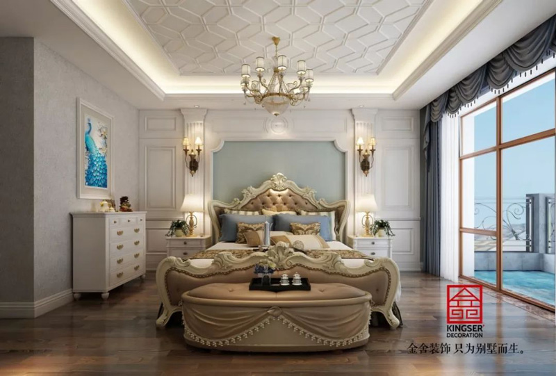 自建別墅800平米美式風格裝修效果圖