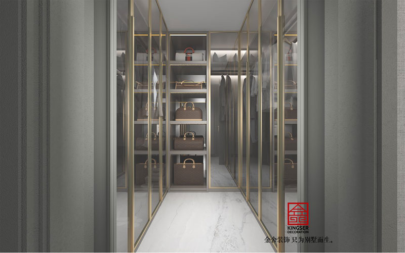 石家莊融創中心217平現代簡約風格裝修設計