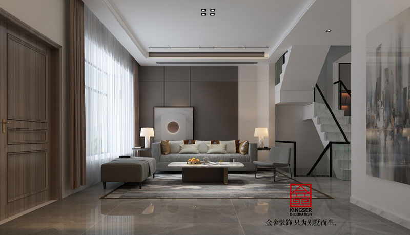 中央云著304平現代風格裝修效果圖