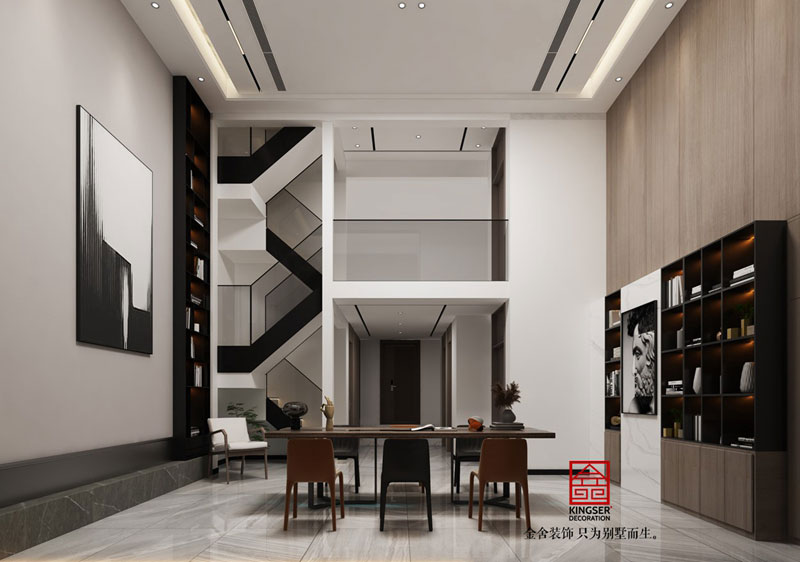 中央云著304平現代風格裝修效果圖