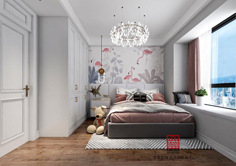 國赫天著155㎡現代輕奢風格裝修效果圖