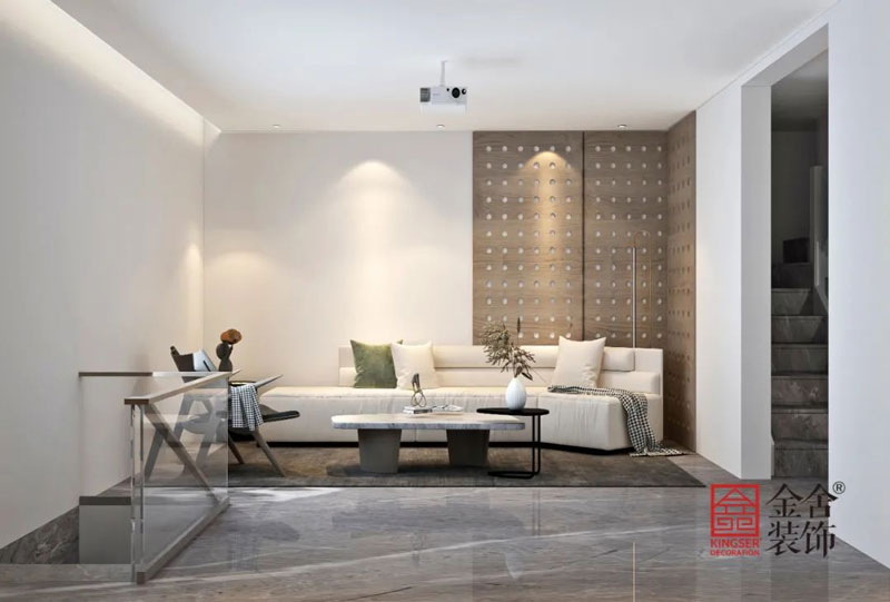 中央云著277㎡別墅裝修現代簡約效果圖