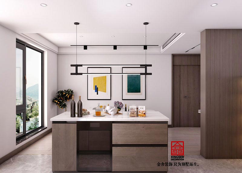 融創中心217平米現代風格裝修效果圖