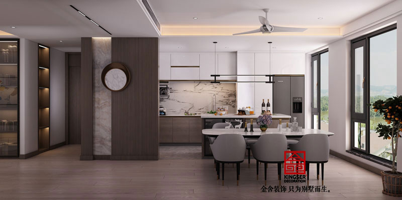 融創中心217平米現代風格裝修效果圖