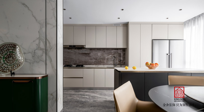 融創中心217㎡現代風格裝修實景圖