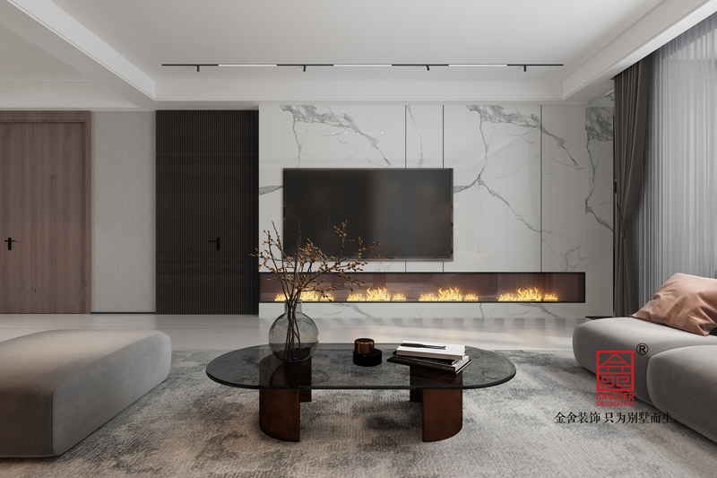 榮盛華府裝修設計案例