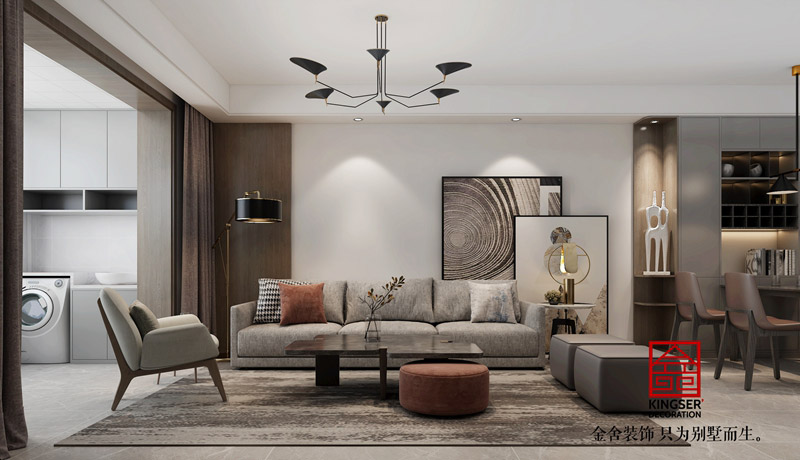 東南智匯城現代極簡風格裝修效果圖