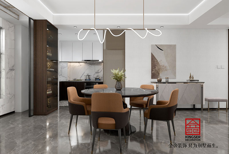 榮盛御府現代風格別墅裝修