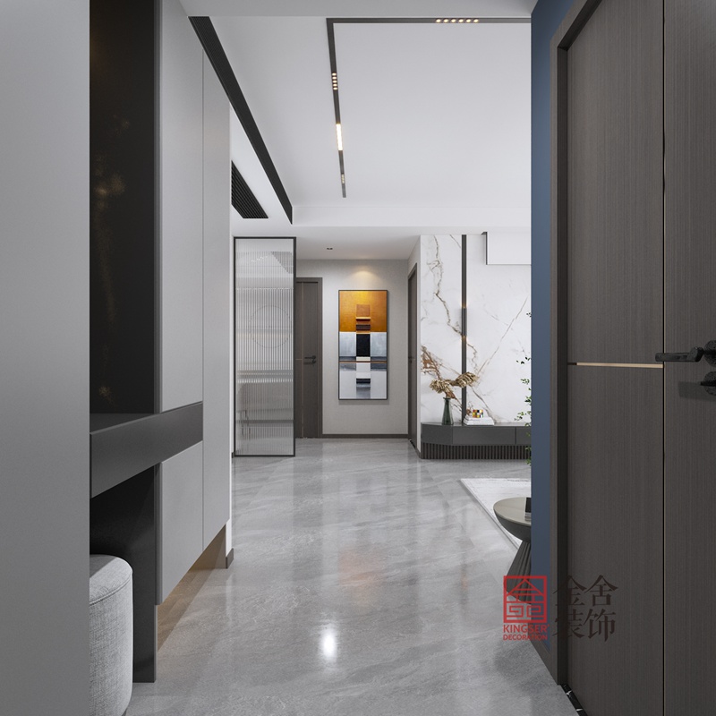 林蔭春天裝修設計玄關(guān)效果圖