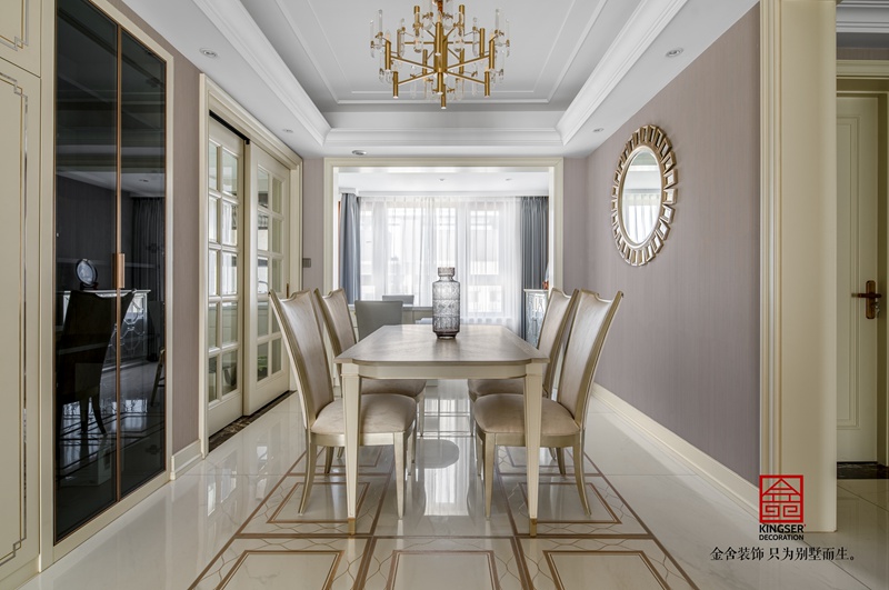 榮盛華府200㎡輕美式風格裝修實景圖