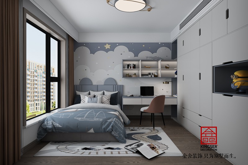 北城國際170㎡現代風格裝修設計