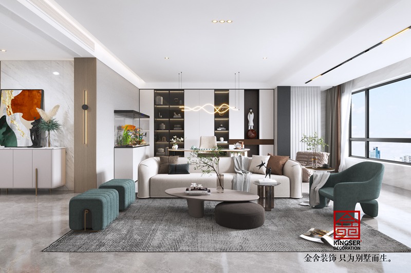 錦江府現(xiàn)代風格裝修客廳圖片