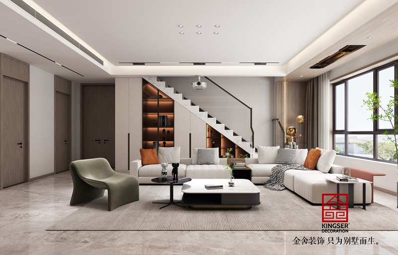 西山林語(yǔ)躍層裝修效果圖