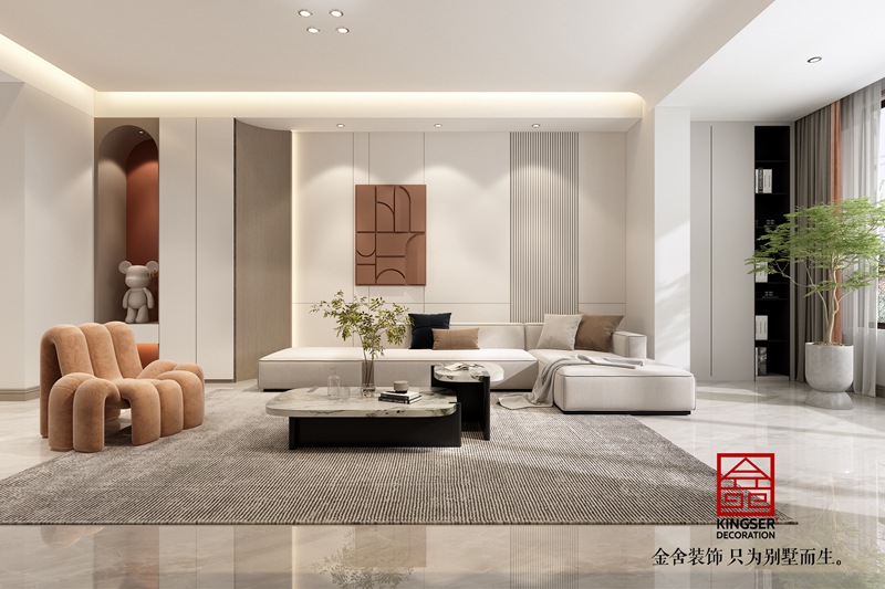 錦江府現代簡約風格裝修效果圖