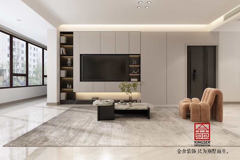 錦江府現代簡約風格裝修效果圖