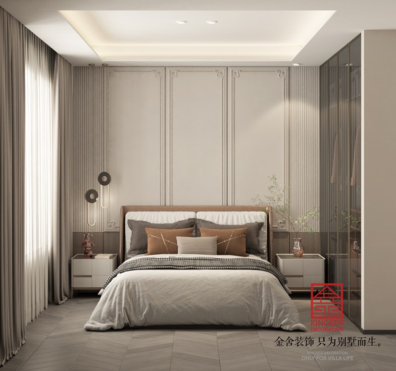 榮盛華府現代風格裝修效果圖