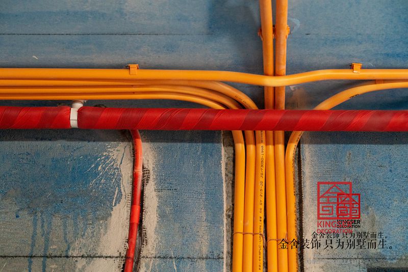 御河上院小區裝修施工水電階段