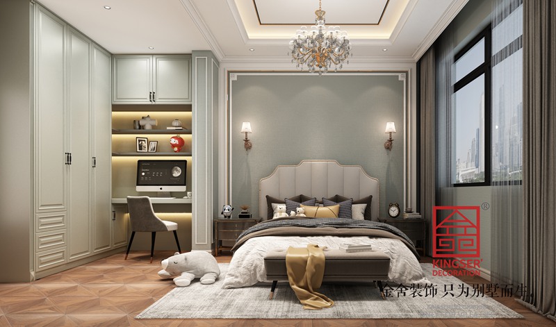 安平天閱東方300㎡歐式風格裝修效果圖