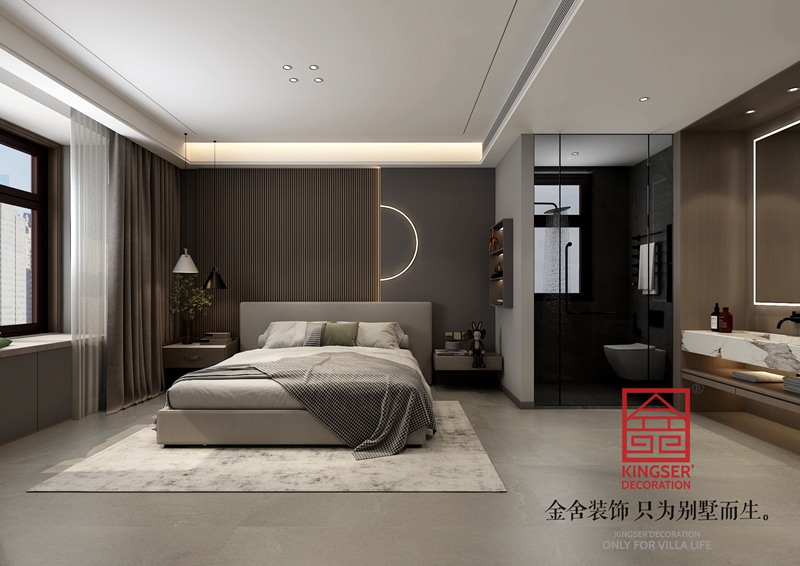 德賢華府190㎡現代風格裝修設計