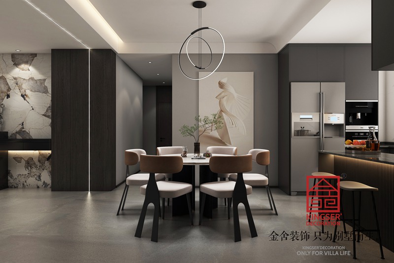 德賢華府190㎡現代風格裝修設計