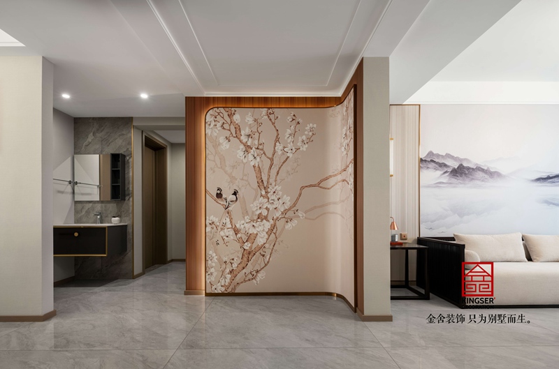 東南智匯城新中式風格裝修實景圖