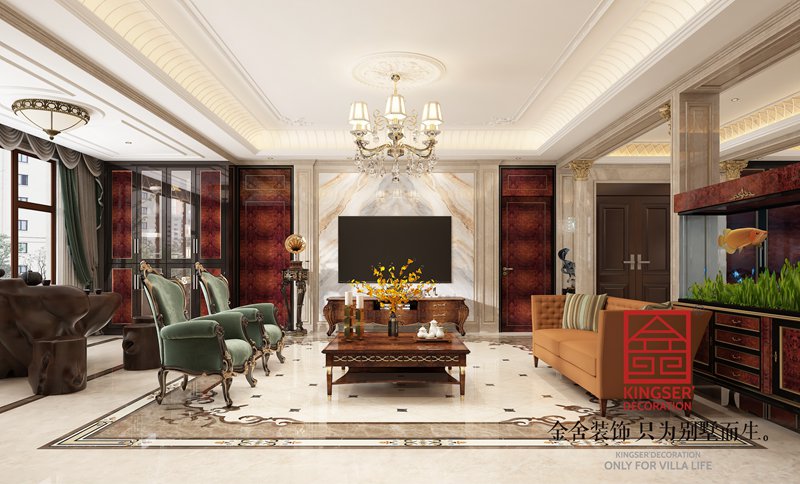 歐式別墅裝修設(shè)計(jì)，細(xì)致入微，完美綻放