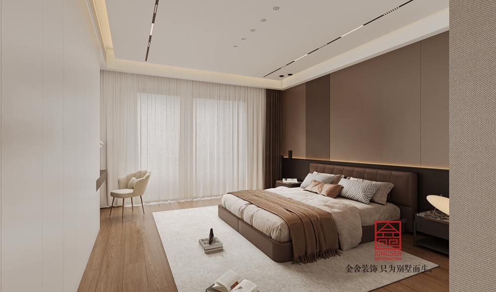 高新苑269平米現(xiàn)代雅奢-臥室